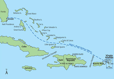 Map of BVI