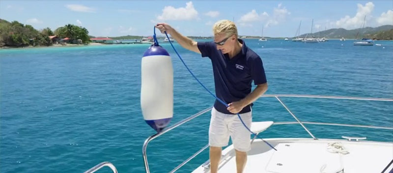 How to Tie on a Boat Fender