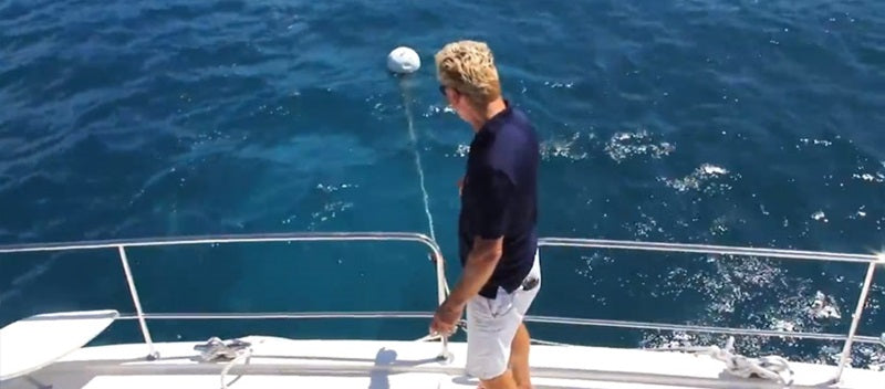 How to Pick Up a Mooring Ball